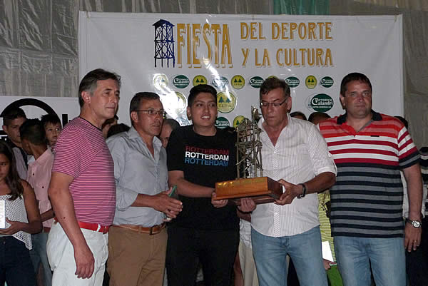 Matías Carranza se consagró Deportista del Año