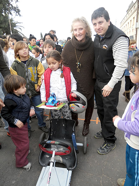 Se festejó el Día del Niño en la plaza central