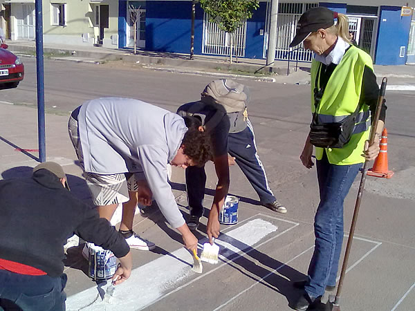 Pintando la calle 