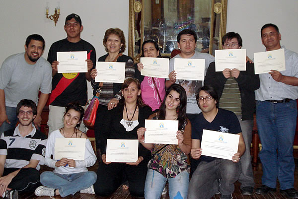 Taller de Radio dictado por Producciones Luján