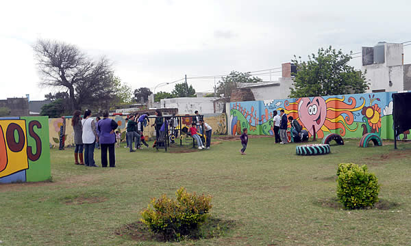 Los niños del C.C.I. Upa La La recibieron la primavera