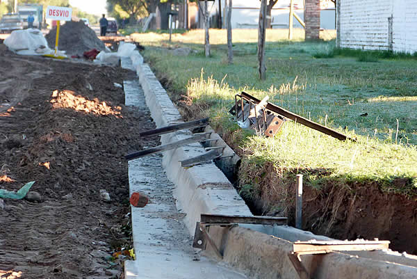 Obras de cordones, veredas, badenes y rampas de acceso