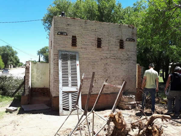 La construcción de la Estación Terminal de Colectivos