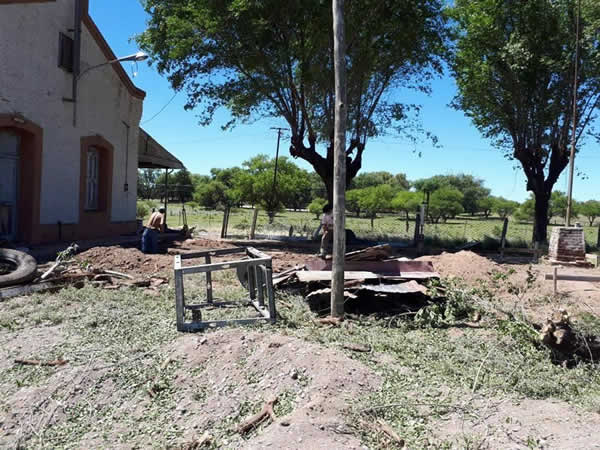 La construcción de la Estación Terminal de Colectivos