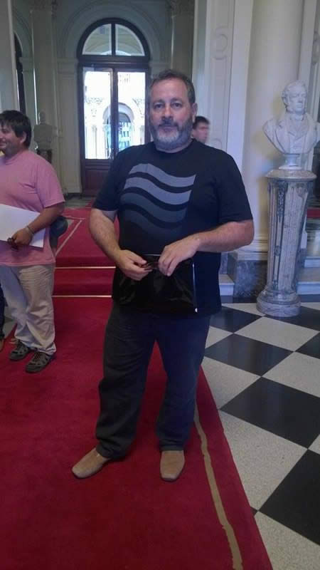 Kenny participó de una reunión en la Casa Rosada 