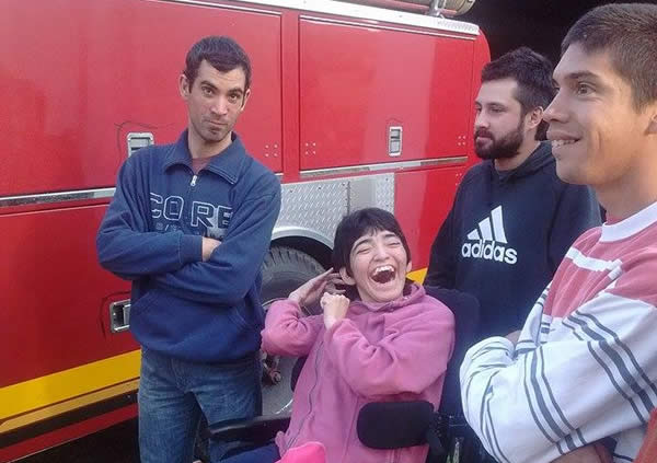 Visita al Cuartel de Bomberos Voluntarios