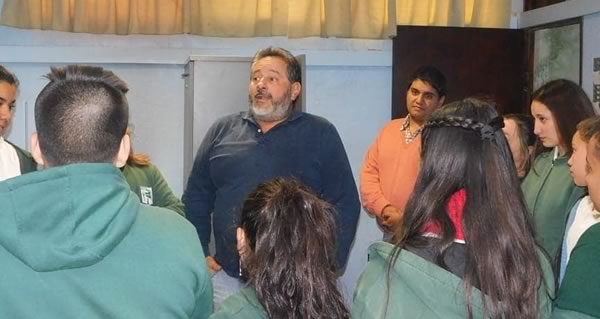 Visita de alumnos de la Escuela Félix Romero