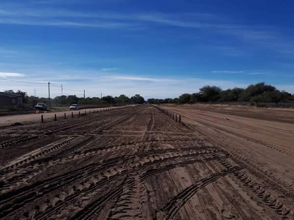 Avances en la Rotonda de Avenida Agustín Borthiry