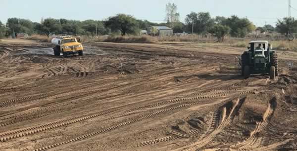 Obra de la Rotonda de la Av. Borthiry y Circunvalación Sur