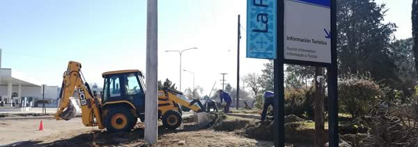 obras de mejoras en las inmediaciones del CIT